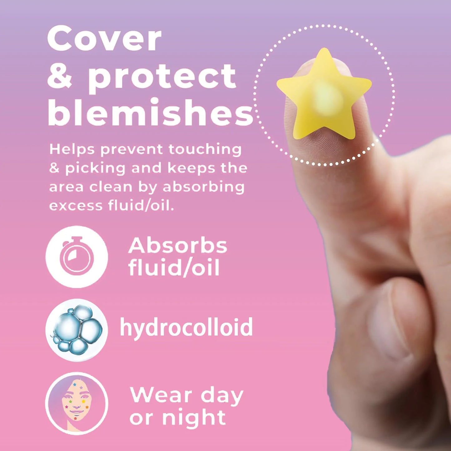 Hydrocolloid Pimple Patch's