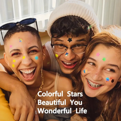 Cool New Acne Patches Heart-Shaped/Star-Shaped Moisturizing Acne Patches, designed specifically to cover pimples and blemishes