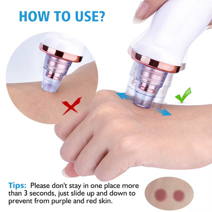 Vacuum Blackhead Remover Face Black Spots Cleaner White Dot Pimple Removal Tools Pore Acne Pimple Removal Facial Beauty Clean