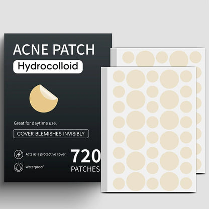 360/720PCS Pimple Patch Acne Invisible Acne Removal Skin Care Stickers Concealer Face Spot Beauty Makeup Tools