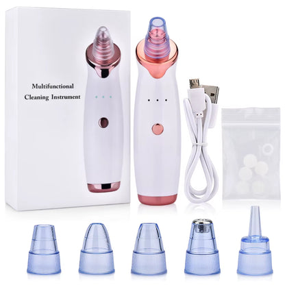 Vacuum Blackhead Remover Face Black Spots Cleaner White Dot Pimple Removal Tools Pore Acne Pimple Removal Facial Beauty Clean