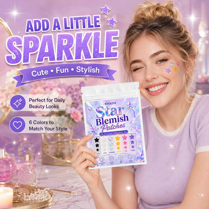 240PCS  Star Pimple Patches For Face Hydrocolloid, Absorbing Cover, Tea Tree, Hydrocolloid Acne Patch, Cute Star Pimple