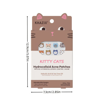 120PCS Cartoon Cat Pimple Patch | Covering up acne marks | Conceals imperfections | Fun design | No residue | Non-drying