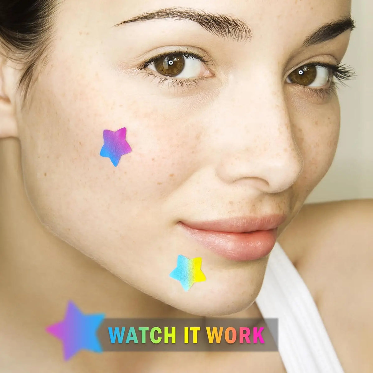 Cool New Acne Patches Heart-Shaped/Star-Shaped Moisturizing Acne Patches, designed specifically to cover pimples and blemishes
